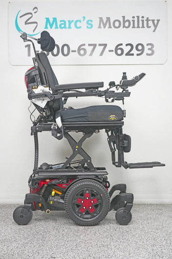 Quantum Edge 3 Stretto Power Wheelchair 12" iLevel Seat Lift, Tilt, Recline & Legs - 8466