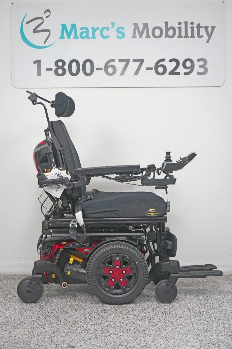 Quantum Edge 3 Stretto Power Wheelchair 12" iLevel Seat Lift, Tilt, Recline & Legs - 8466