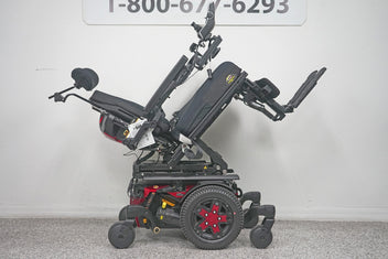 Quantum Edge 3 Stretto Power Wheelchair 12" iLevel Seat Lift, Tilt, Recline & Legs - 8466