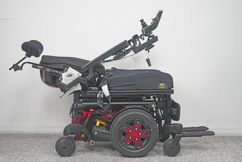 Quantum Edge 3 Stretto Power Wheelchair 12" iLevel Seat Lift, Tilt, Recline & Legs - 8466