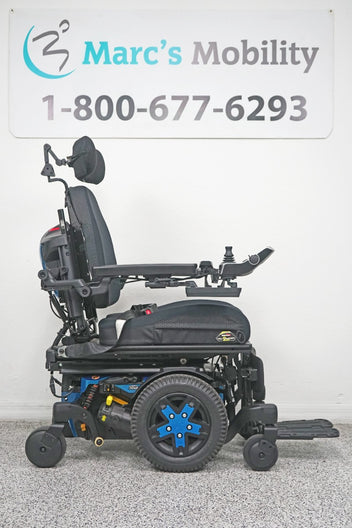 Quantum Edge 3 Stretto Power Wheelchair 12" iLevel Seat Lift, Tilt, Recline & Legs - 8506