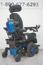 Quantum Edge 3 Stretto Power Wheelchair 12" iLevel Seat Lift, Tilt, Recline & Legs - 8506