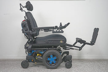 Quantum Edge 3 Stretto Power Wheelchair 12" iLevel Seat Lift, Tilt, Recline & Legs - 8506