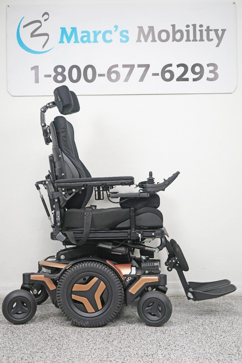 Permobil M3 Power Wheelchair 12" Seat Lift, Tilt, Recline, Legs & Anterior Tilt - 6712