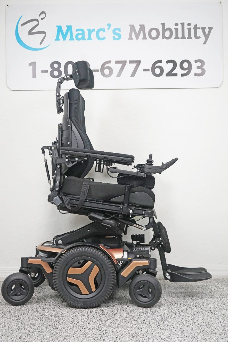 Permobil M3 Power Wheelchair 12" Seat Lift, Tilt, Recline, Legs & Anterior Tilt - 6712