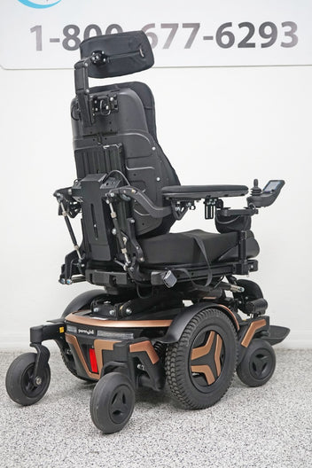 Permobil M3 Power Wheelchair 12" Seat Lift, Tilt, Recline, Legs & Anterior Tilt - 6712