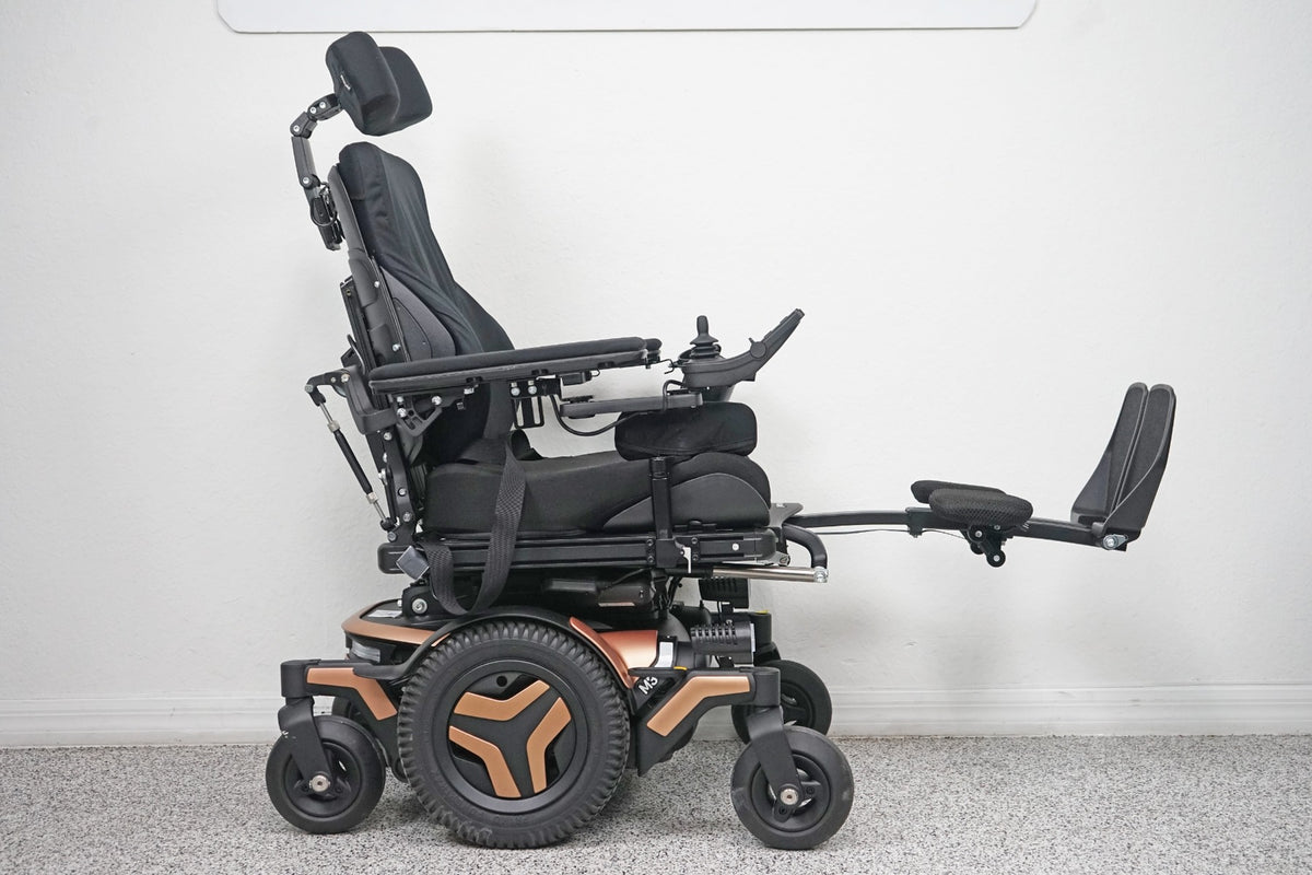 Permobil M3 Power Wheelchair 12" Seat Lift, Tilt, Recline, Legs & Anterior Tilt - 6712