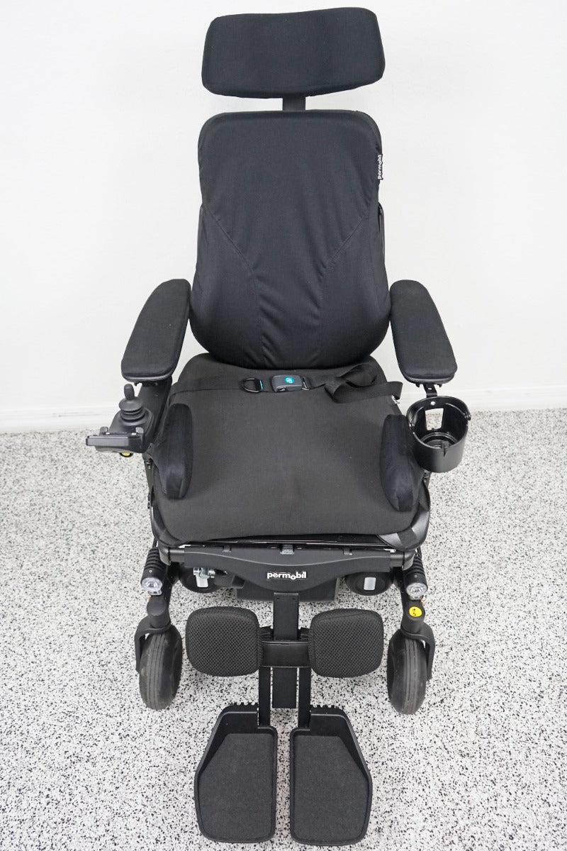 Permobil M3 Power Wheelchair 12" Seat Lift, Tilt, Recline, Legs & Anterior Tilt - 6712