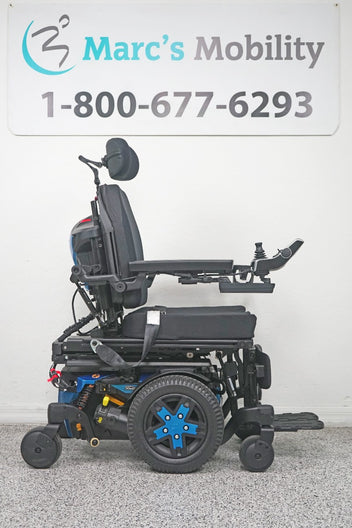 Quantum Edge 3 Stretto Power Wheelchair 12" iLevel Seat Lift, Tilt, Recline & Legs - 8403