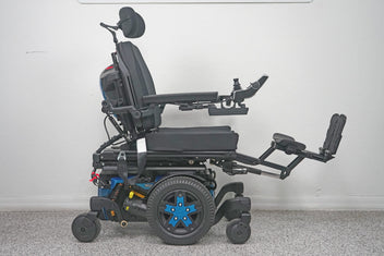 Quantum Edge 3 Stretto Power Wheelchair 12" iLevel Seat Lift, Tilt, Recline & Legs - 8403