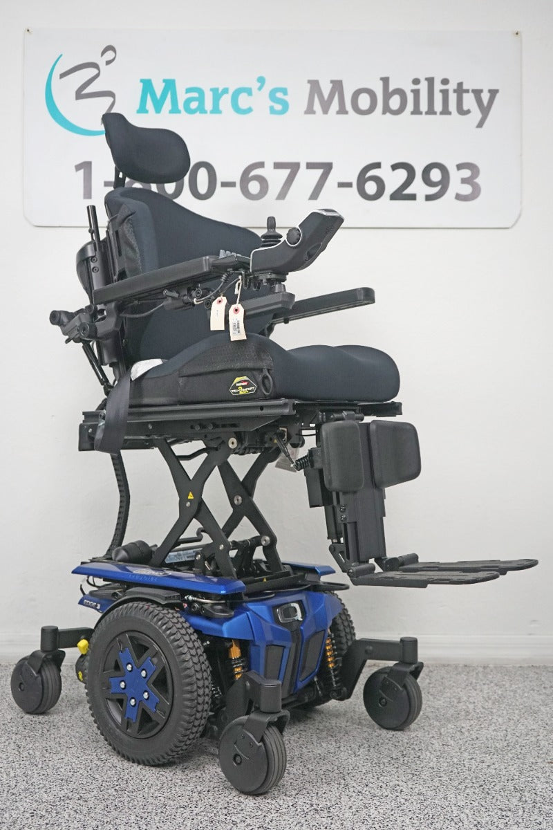 Quantum Edge 3 Power Wheelchair 12" iLevel Seat Lift, Tilt, Recline & Legs - 8571