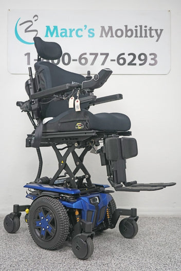 Quantum Edge 3 Power Wheelchair 12" iLevel Seat Lift, Tilt, Recline & Legs - 8571