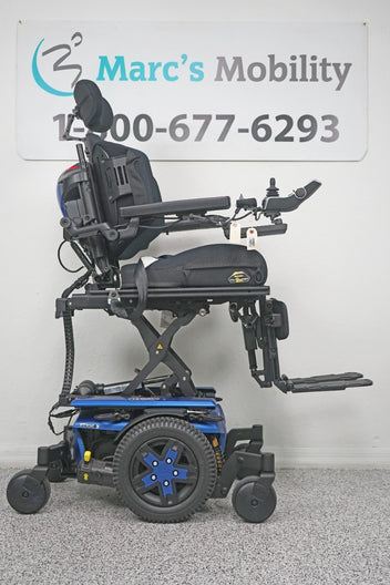 Quantum Edge 3 Power Wheelchair 12" iLevel Seat Lift, Tilt, Recline & Legs - 8571