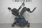 Quantum Edge 3 Power Wheelchair 12" iLevel Seat Lift, Tilt, Recline & Legs - 8571