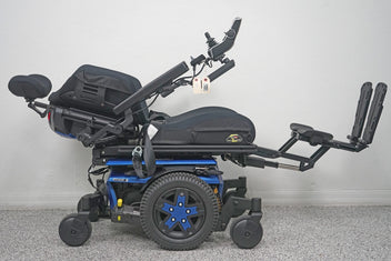 Quantum Edge 3 Power Wheelchair 12" iLevel Seat Lift, Tilt, Recline & Legs - 8571