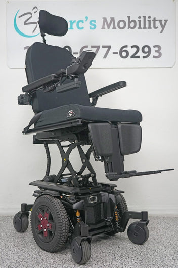 Quantum Edge 3 Power Wheelchair 12" iLevel Seat Lift, Tilt, Recline & Legs - 8408