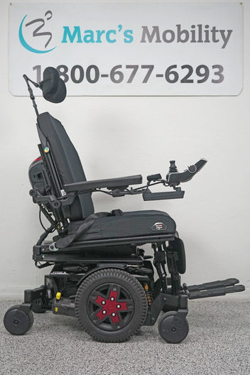 Quantum Edge 3 Power Wheelchair 12" iLevel Seat Lift, Tilt, Recline & Legs - 8408