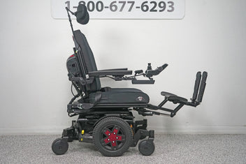 Quantum Edge 3 Power Wheelchair 12" iLevel Seat Lift, Tilt, Recline & Legs - 8408