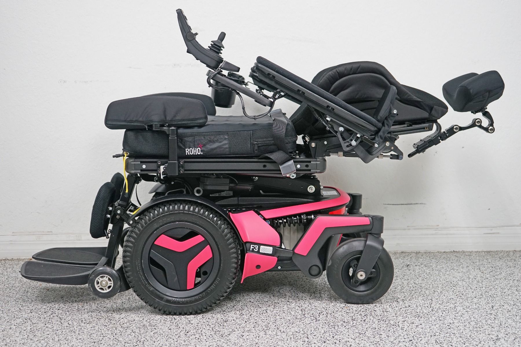Permobil F3 Power Wheelchair Tilt, Recline & Legs - 5048