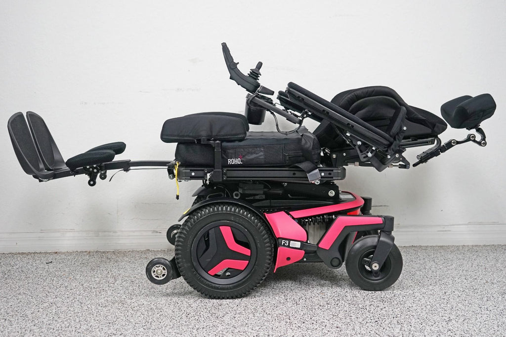 Permobil F3 Power Wheelchair Tilt, Recline & Legs - 5048