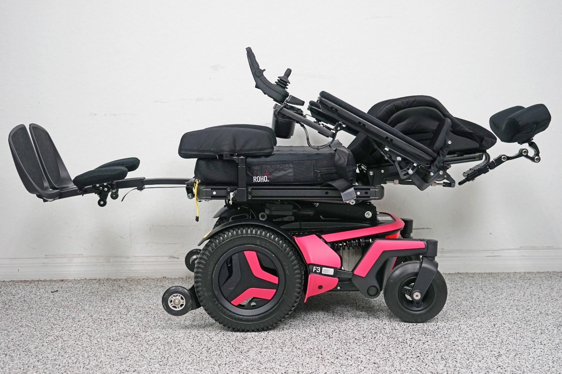 Permobil F3 Power Wheelchair Tilt, Recline & Legs - 5048