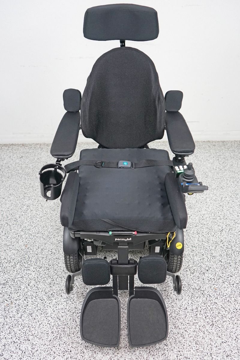 Permobil F3 Power Wheelchair Tilt, Recline & Legs - 5048