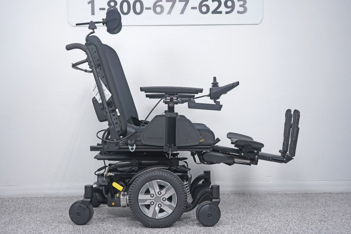 Quantum J4 HD Power Wheelchair Tilt & Legs - 8487