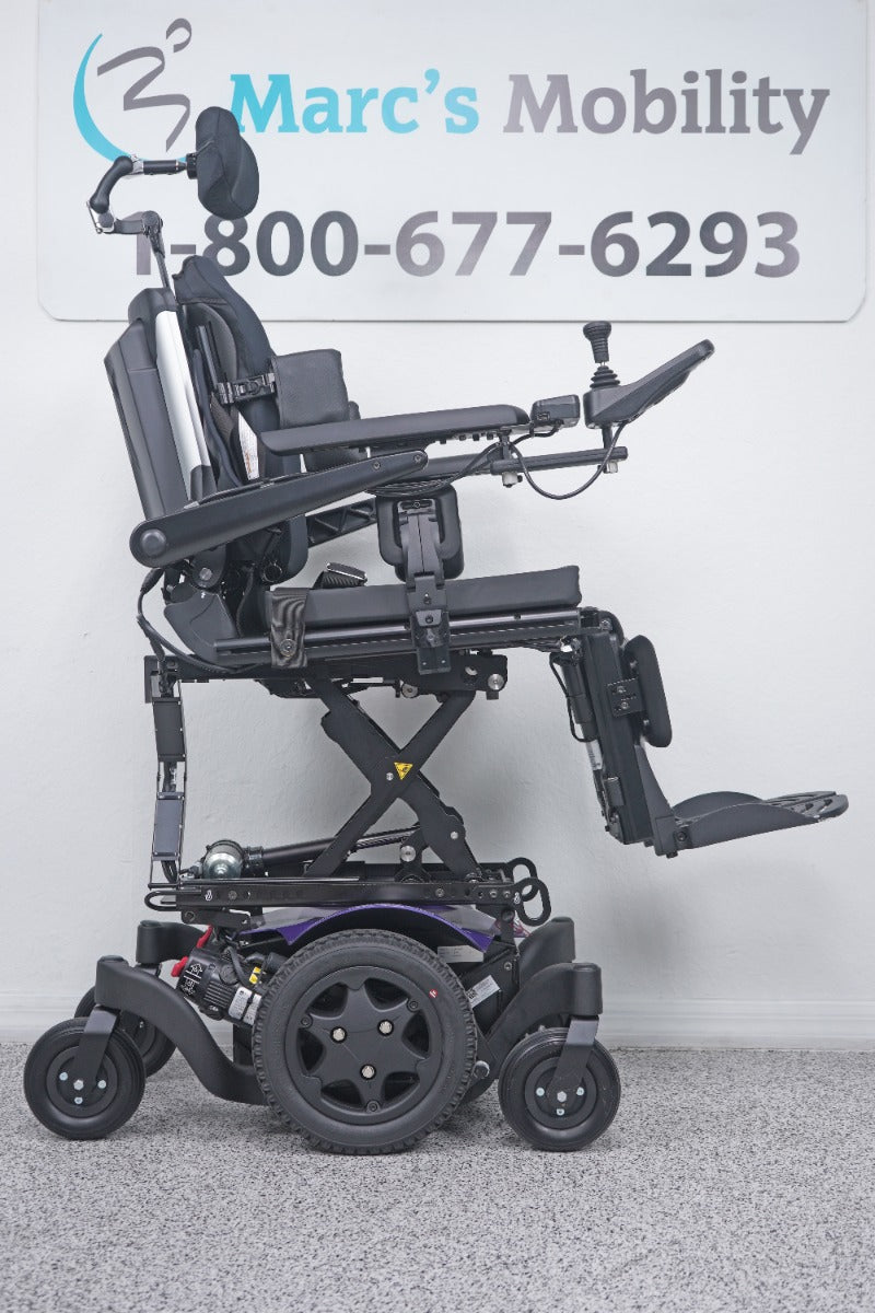 Quickie Q300 M Mini Power Wheelchair 12" Seat Lift, Tilt & Legs - 8537