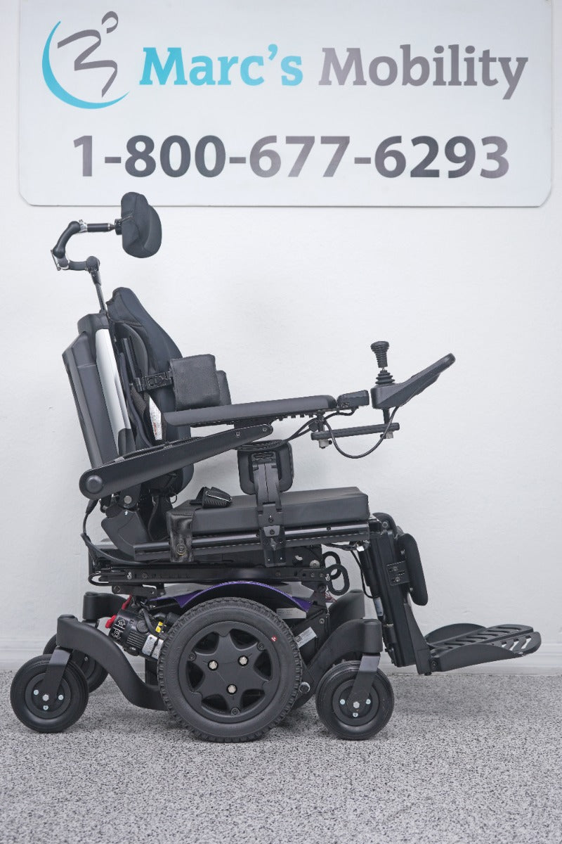 Quickie Q300 M Mini Power Wheelchair 12" Seat Lift, Tilt & Legs - 8537