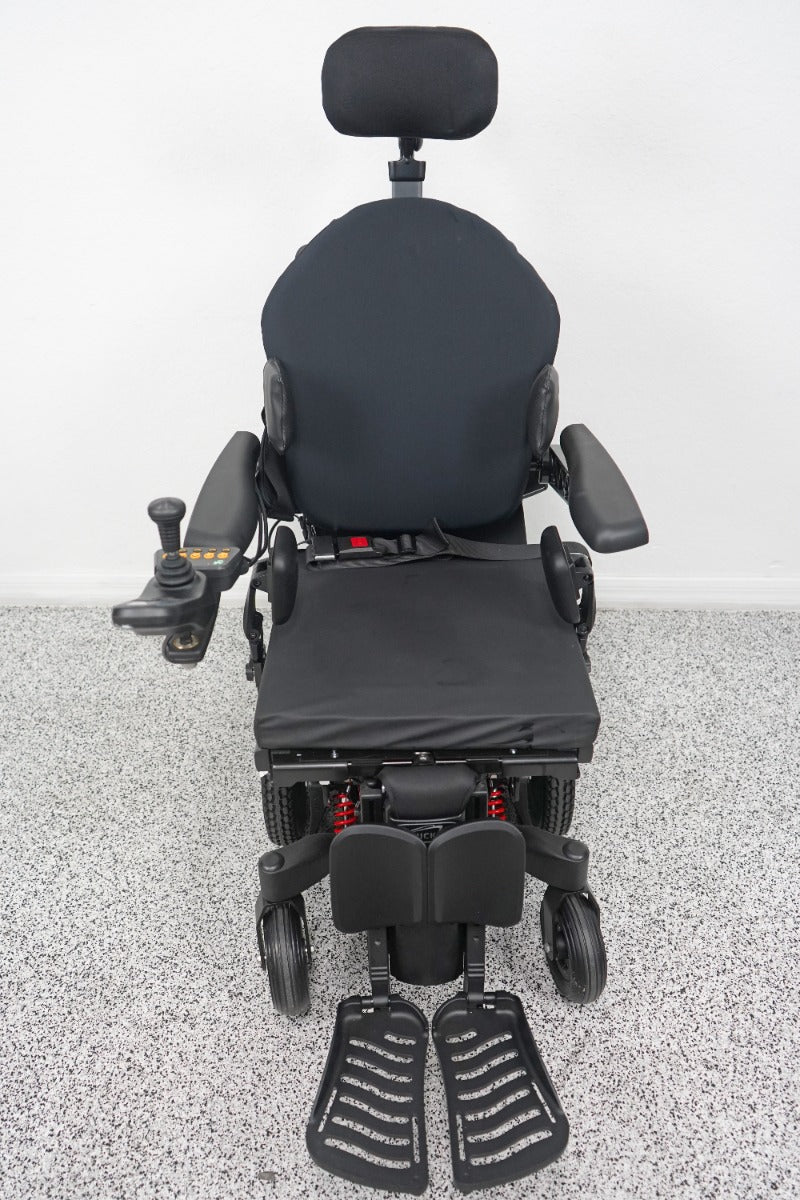 Quickie Q300 M Mini Power Wheelchair 12" Seat Lift, Tilt & Legs - 8537