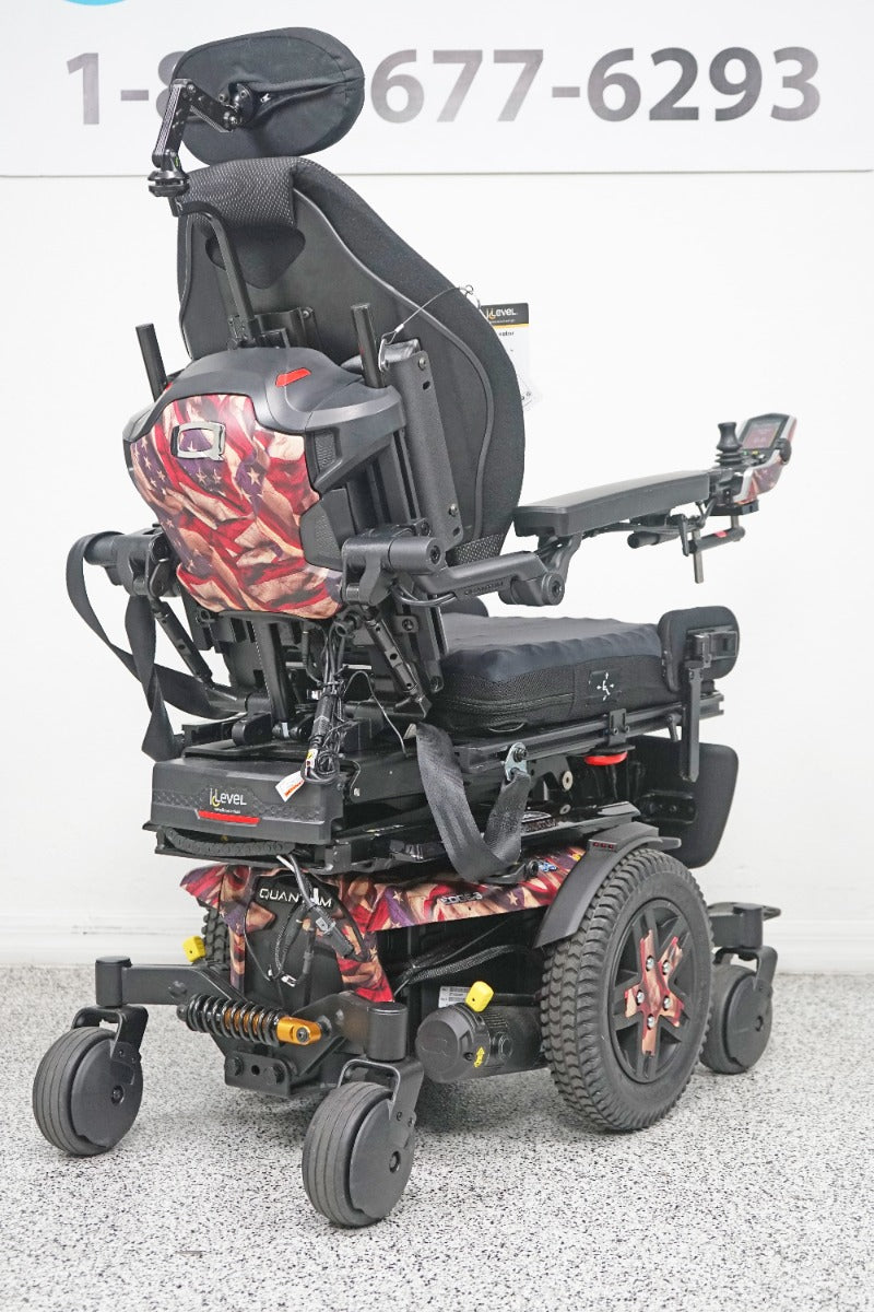 Quantum Edge 3 Power Wheelchair 12" iLevel Seat Lift, Tilt & Legs - 6849