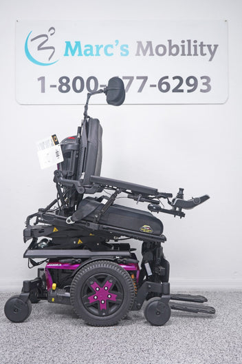 Quantum Edge 3 Power Wheelchair 12" iLevel Seat Lift, Tilt, Recline, Legs & Anterior Tilt - 8654