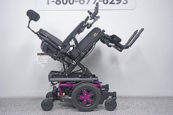 Quantum Edge 3 Power Wheelchair 12" iLevel Seat Lift, Tilt, Recline, Legs & Anterior Tilt - 8654