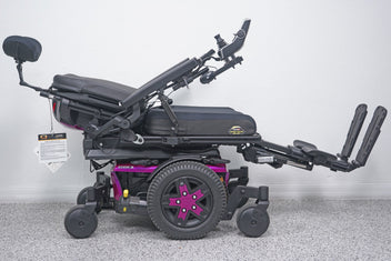Quantum Edge 3 Power Wheelchair 12" iLevel Seat Lift, Tilt, Recline, Legs & Anterior Tilt - 8654