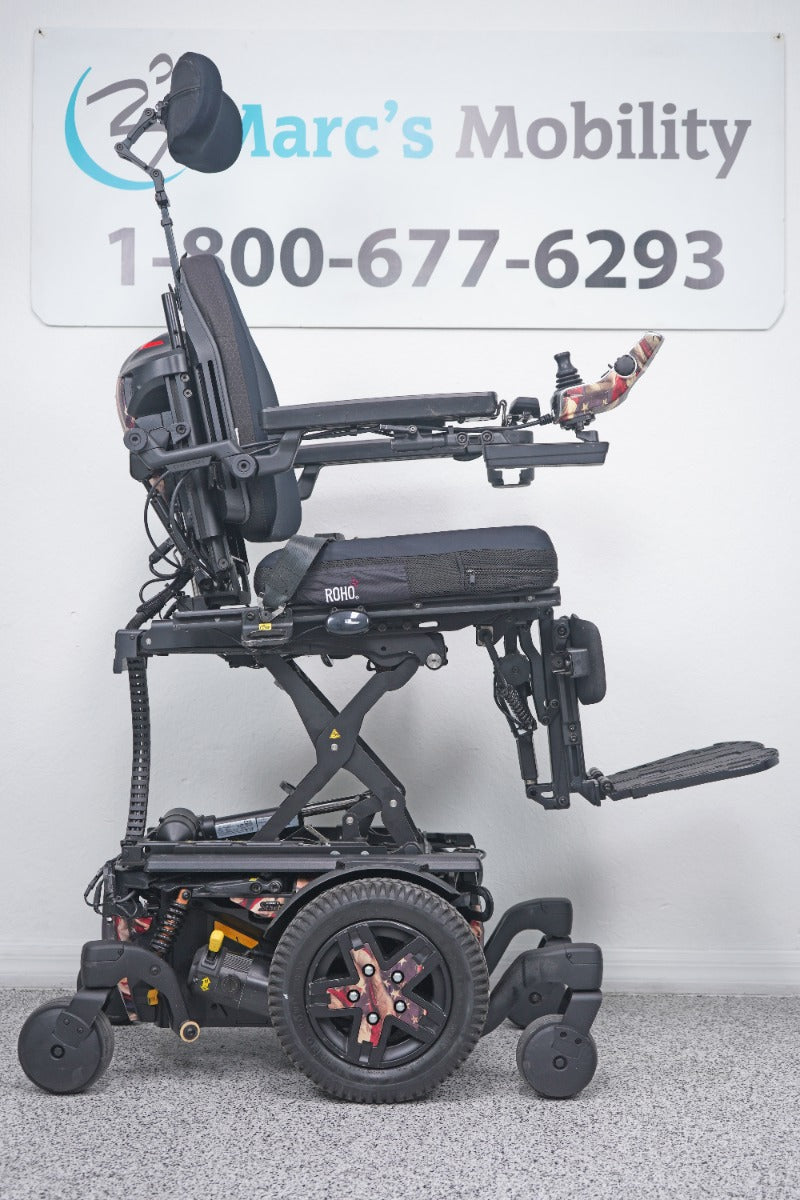 Quantum Edge 3 Stretto Power Wheelchair 12" iLevel Seat Lift, Tilt, Recline & Legs - 8704