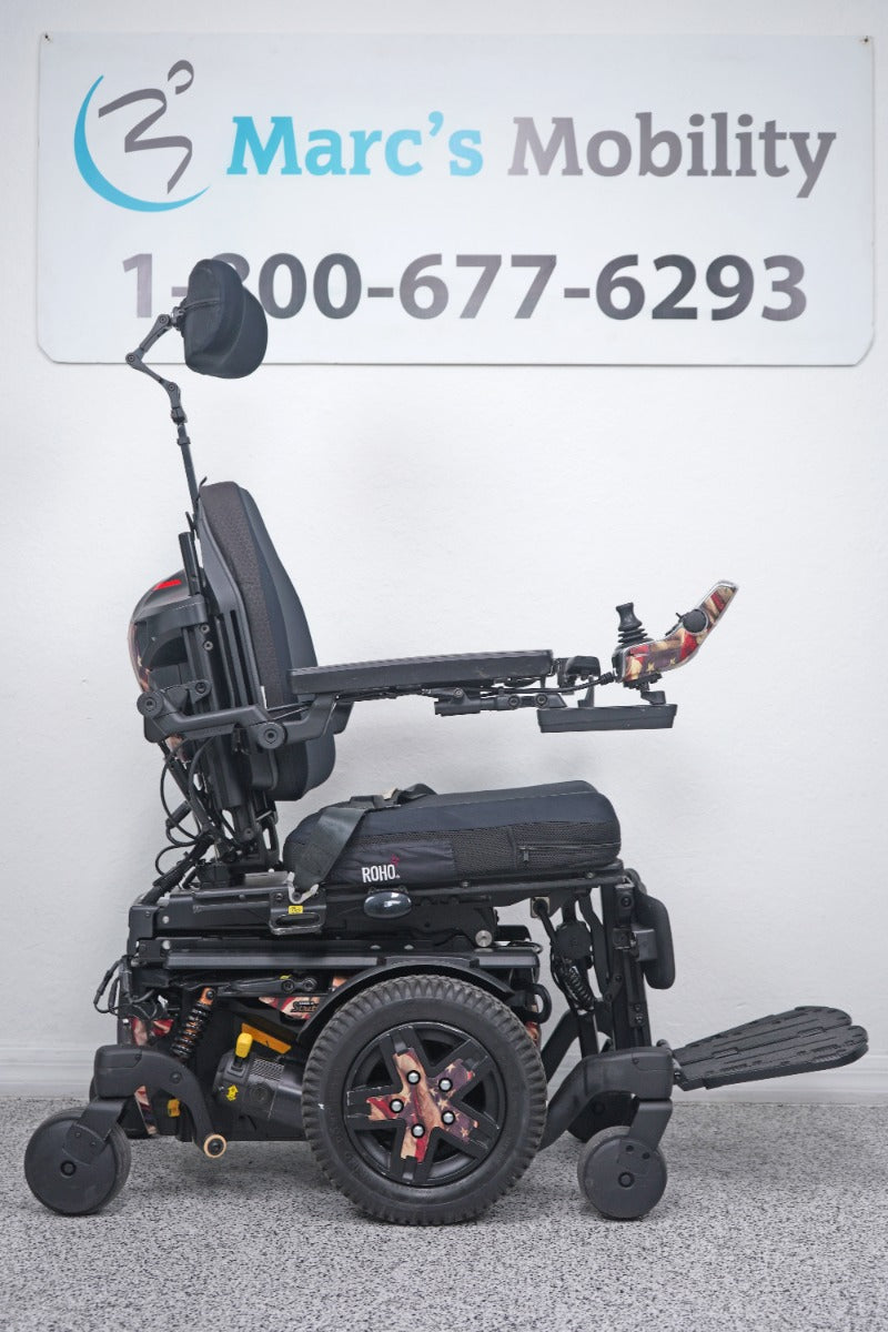 Quantum Edge 3 Stretto Power Wheelchair 12" iLevel Seat Lift, Tilt, Recline & Legs - 8704