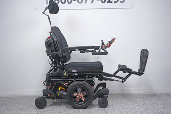 Quantum Edge 3 Stretto Power Wheelchair 12" iLevel Seat Lift, Tilt, Recline & Legs - 8704