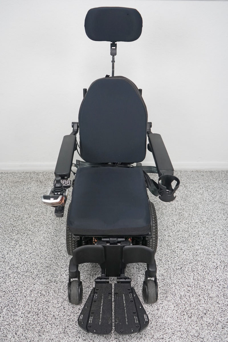 Quantum Edge 3 Stretto Power Wheelchair 12" iLevel Seat Lift, Tilt, Recline & Legs - 8704