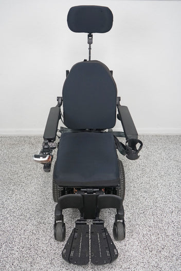 Quantum Edge 3 Stretto Power Wheelchair 12" iLevel Seat Lift, Tilt, Recline & Legs - 8704