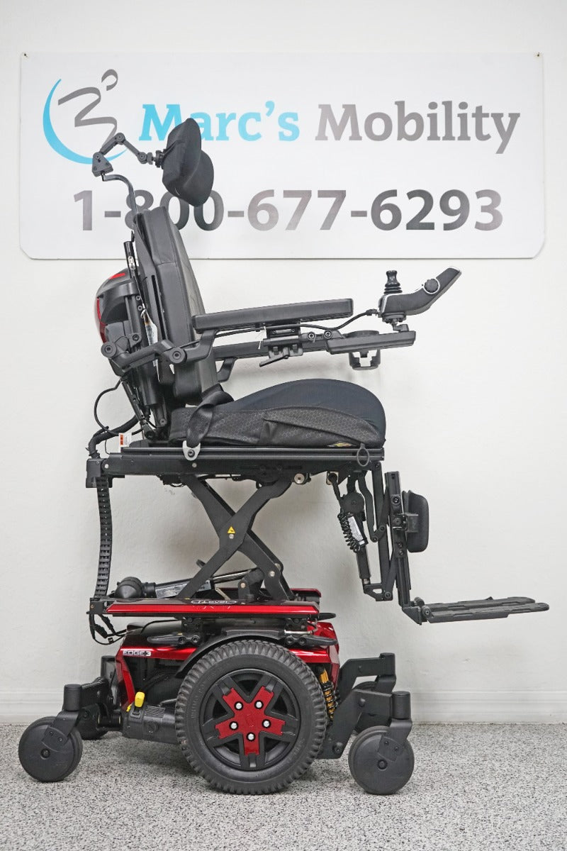 Quantum Edge 3 iLevel Power Wheelchair 12" Seat Lift, Tilt, Recline & Legs - 6885