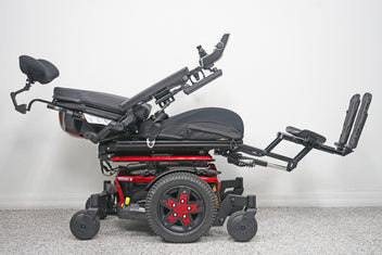 Quantum Edge 3 iLevel Power Wheelchair 12" Seat Lift, Tilt, Recline & Legs - 6885