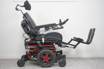 Quantum Edge 3 iLevel Power Wheelchair 12" Seat Lift, Tilt, Recline & Legs - 6885