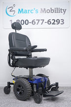 Quantum Q6 Edge Power Wheelchair Large Knobby Tires & 7" Seat Lift - 8714