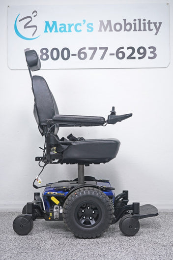 Quantum Q6 Edge Power Wheelchair Large Knobby Tires & 7" Seat Lift - 8714