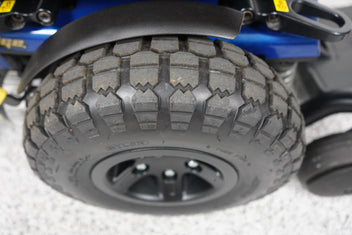 Quantum Q6 Edge Power Wheelchair Large Knobby Tires & 7" Seat Lift - 8714