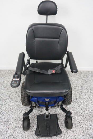 Quantum Q6 Edge Power Wheelchair Large Knobby Tires & 7" Seat Lift - 8714