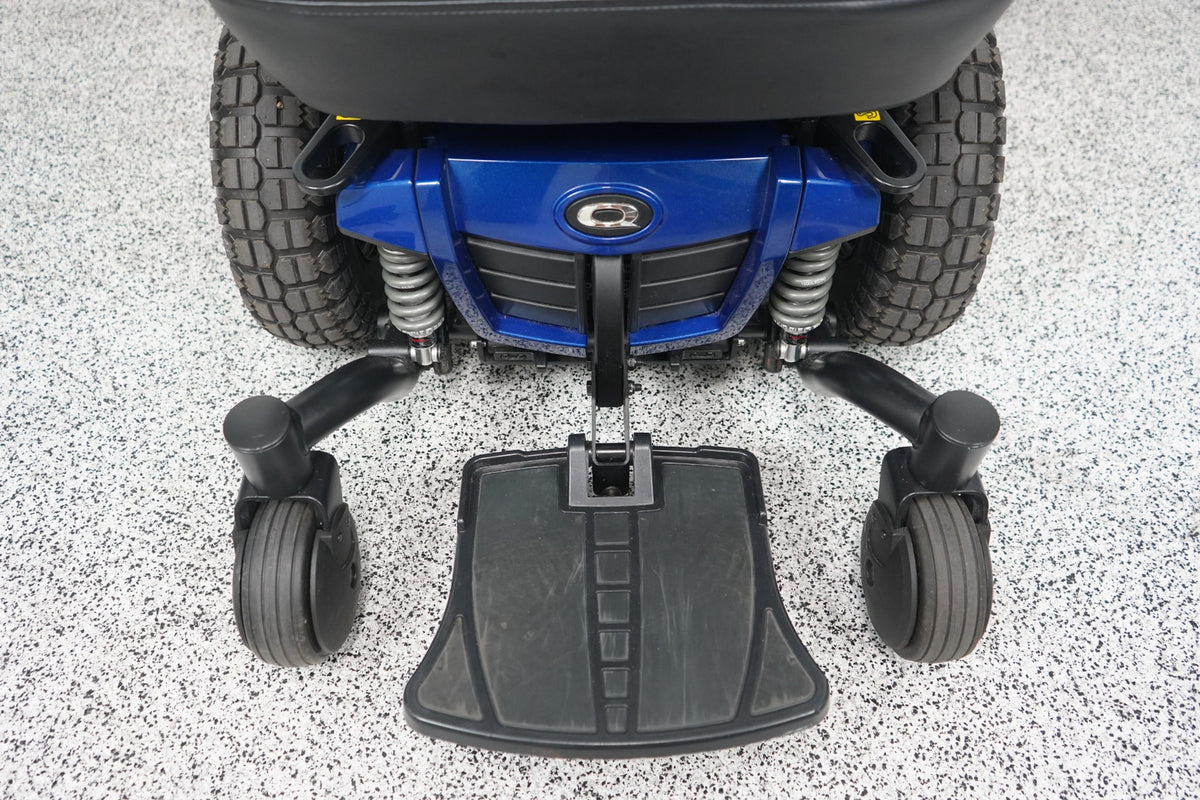 Quantum Q6 Edge Power Wheelchair Large Knobby Tires & 7" Seat Lift - 8714