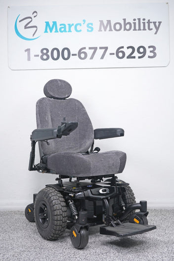 Quantum Q6 Edge HD Power Wheelchair w Large Knobby Tires - 8716