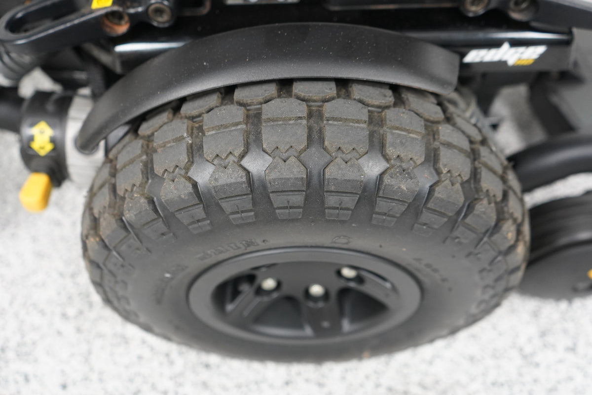 Quantum Q6 Edge HD Power Wheelchair w Large Knobby Tires - 8716
