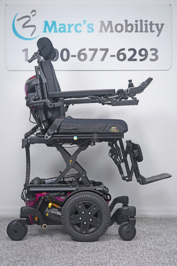 Quantum Edge 3 Stretto Power Wheelchair 12" iLevel Seat Lift, Tilt, Recline & Legs - 8713